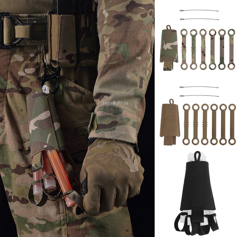 Hunting Outdoor Store - Taktik parlak çubuk kolye saklama çantası