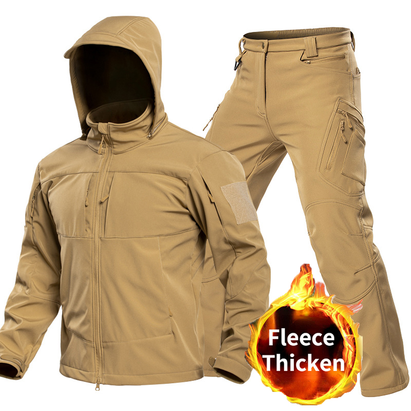 Men'S Outdoor Hunting Jacket - Erkekler için Açık Hava Taktiksel Softshell