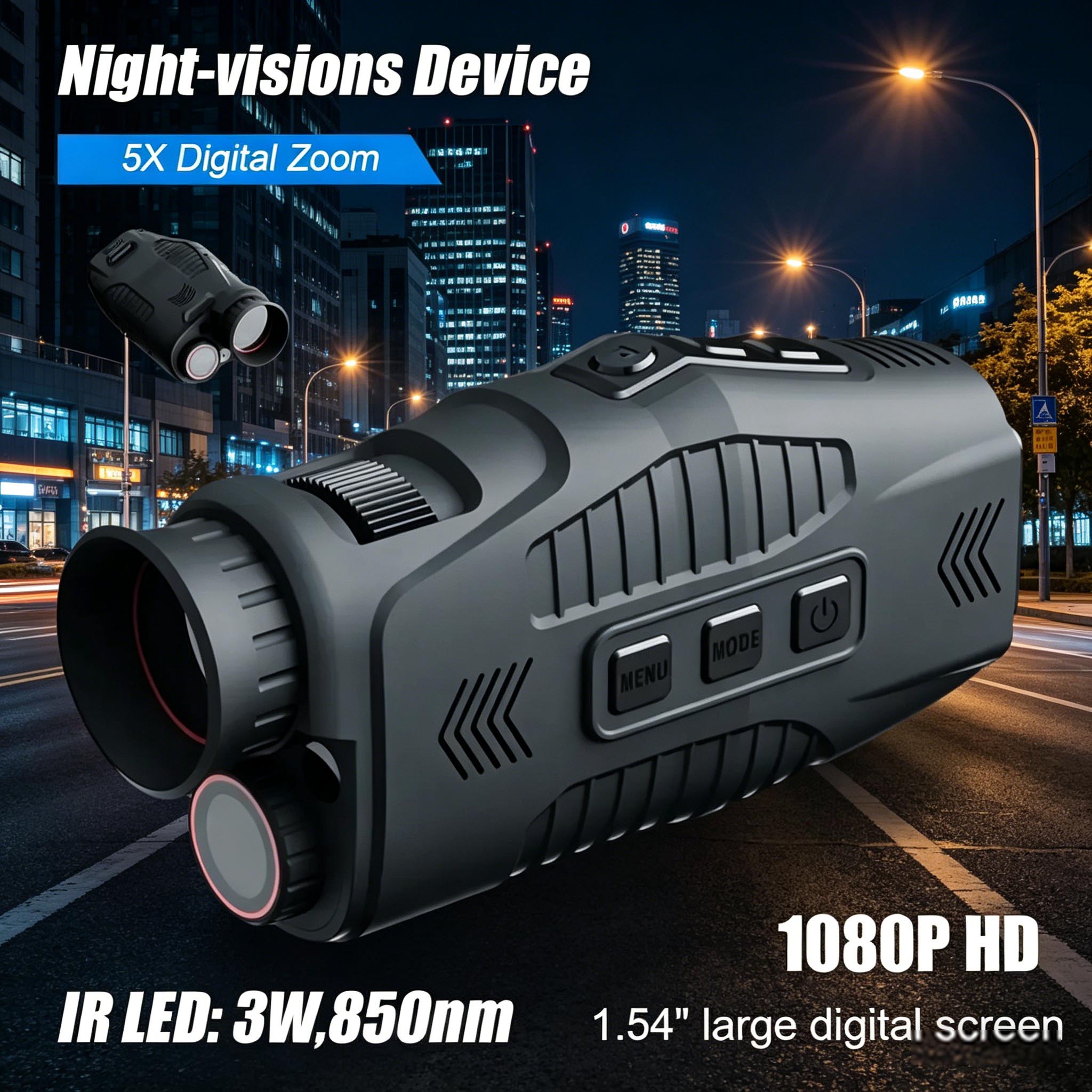 Outdoor Hunting Digital Night Vision - R11 1080P Monoküler Kızılötesi Gece Görüş