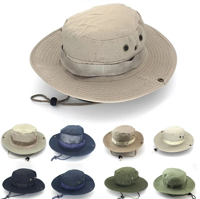 Mens Outdoor Hunting Hats - Erkekler ve Kadınlar güneş şapkası Kamuflaj