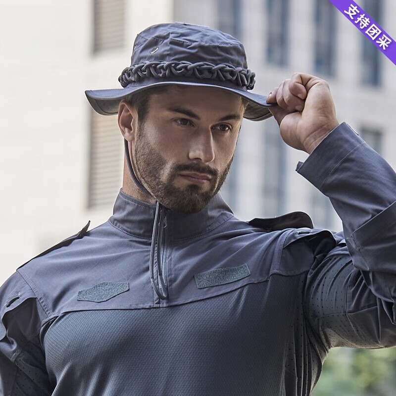 Mens Outdoor Hunting Hats - Erkek Taktik Boonie Şapkası, Nefes Alabilen