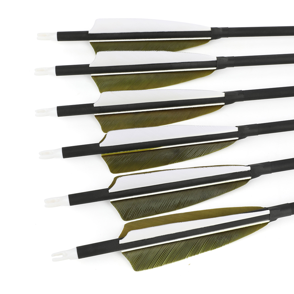 Arrow Carbon Shaft - 4'' Türkiye Tüyü Spine500 30'' Şaft