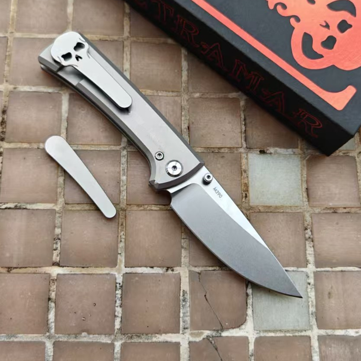 Hunting Outdoor Logos - Chaves RCK9 Ultramar Seramik Rulmanlı Titanyum