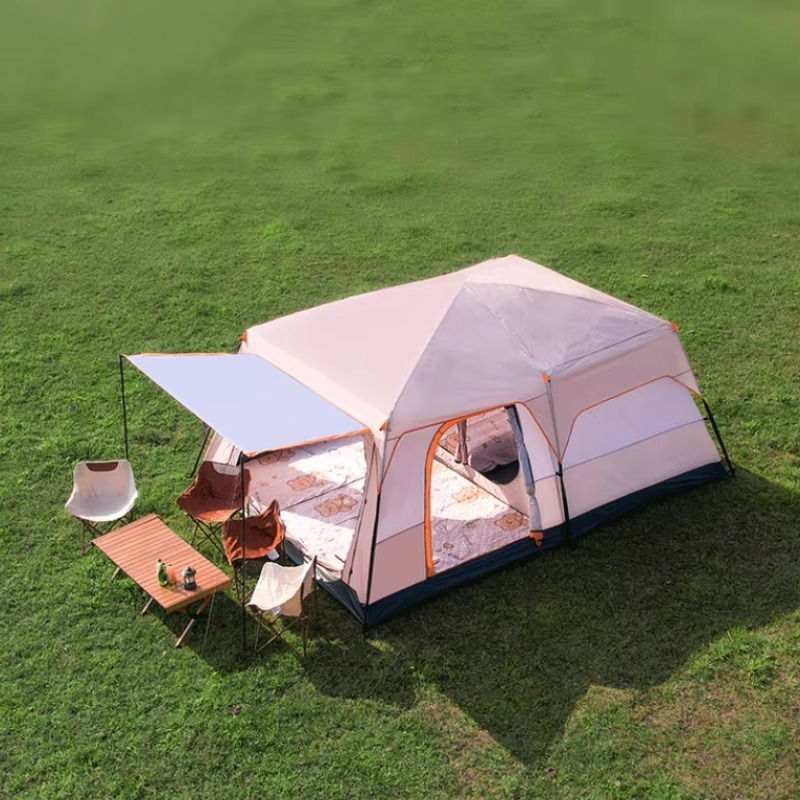 Outdoor Hunting Tent - 3-4/ 5-8/10 Kişilik Büyük Aile Kamp