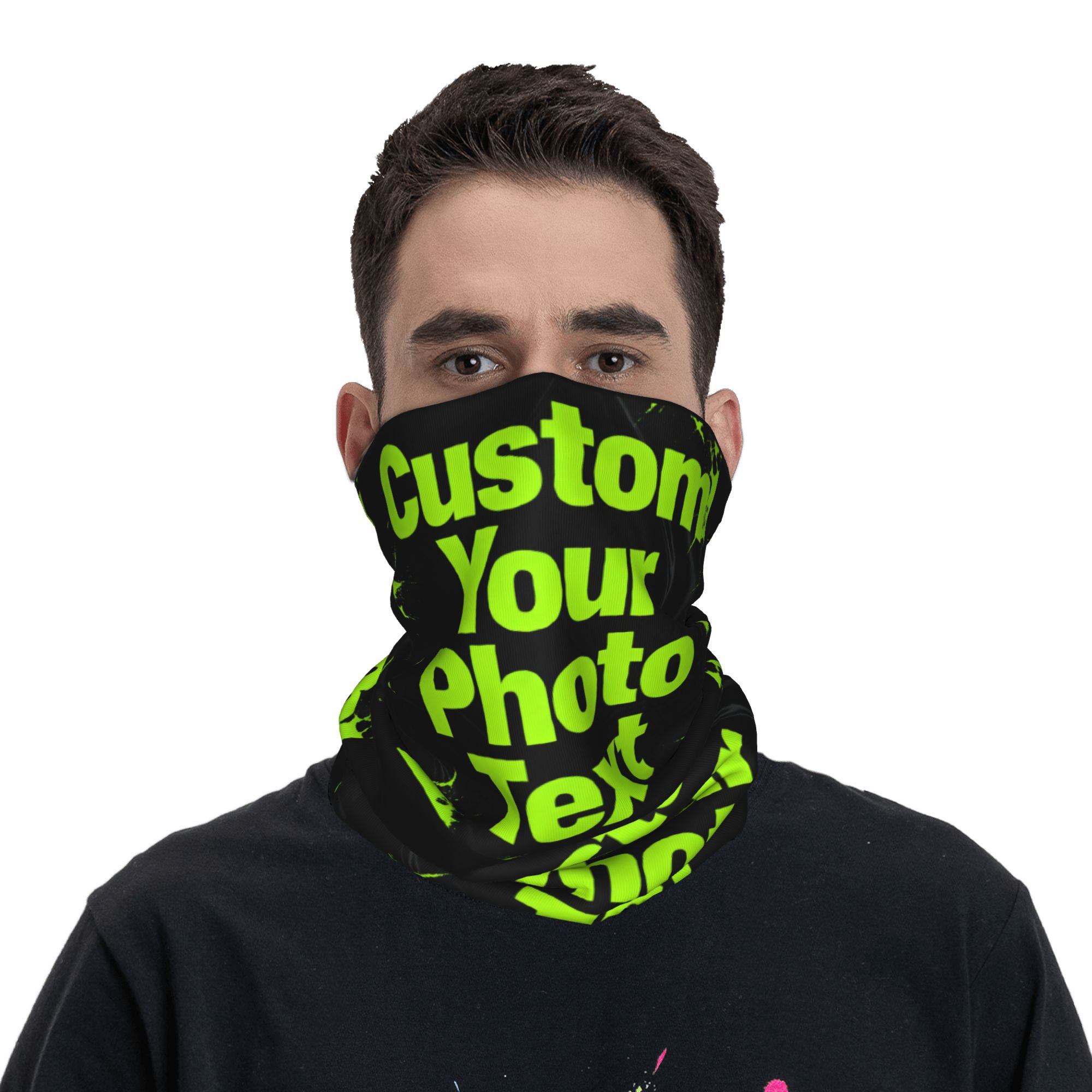 Hunting Outdoor Logos - Özel Fotoğrafınızla, Logonuzla, Metninizle Kişiselleştirilmiş Bandana