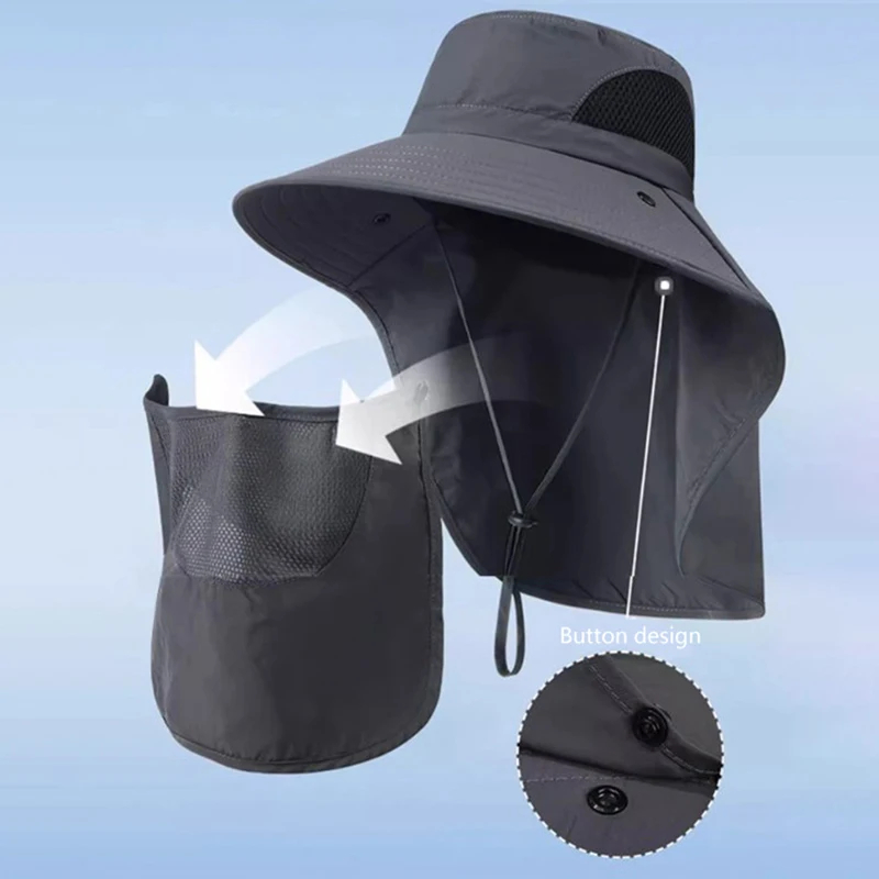 Yazlık Boyun Siperlikli Güneş  - Mens Outdoor Hunting Hats incelemesi ve fiyatı