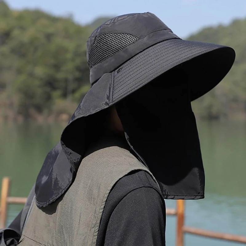 Yazlık Güneş Şapkaları UV Koru - Mens Outdoor Hunting Hats incelemesi ve fiyatı