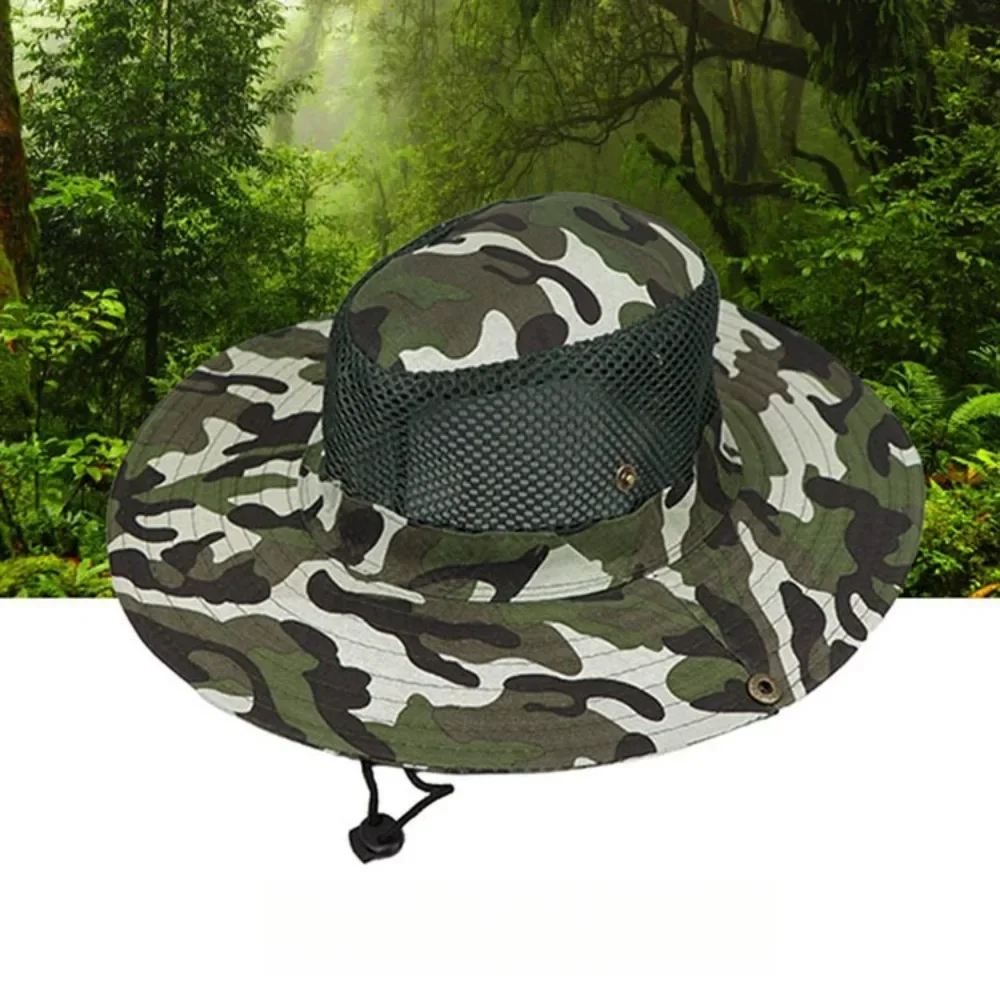 Kamuflaj Örgü Kova Şapka Geniş - Mens Outdoor Hunting Hats incelemesi ve fiyatı