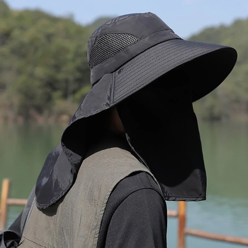 Yazlık Güneş Şapkaları UV Koru - Mens Outdoor Hunting Hats incelemesi ve fiyatı
