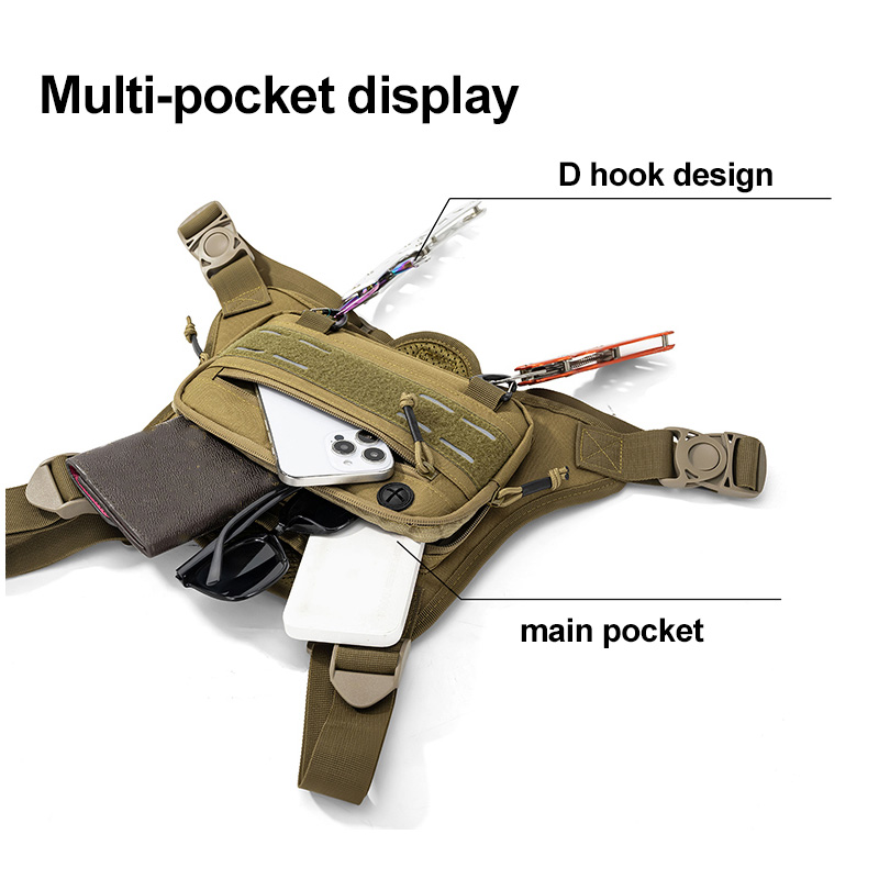 Taktik ön göğüs rig çantası ye - Men'S Outdoor Hunting Jacket incelemesi ve fiyatı