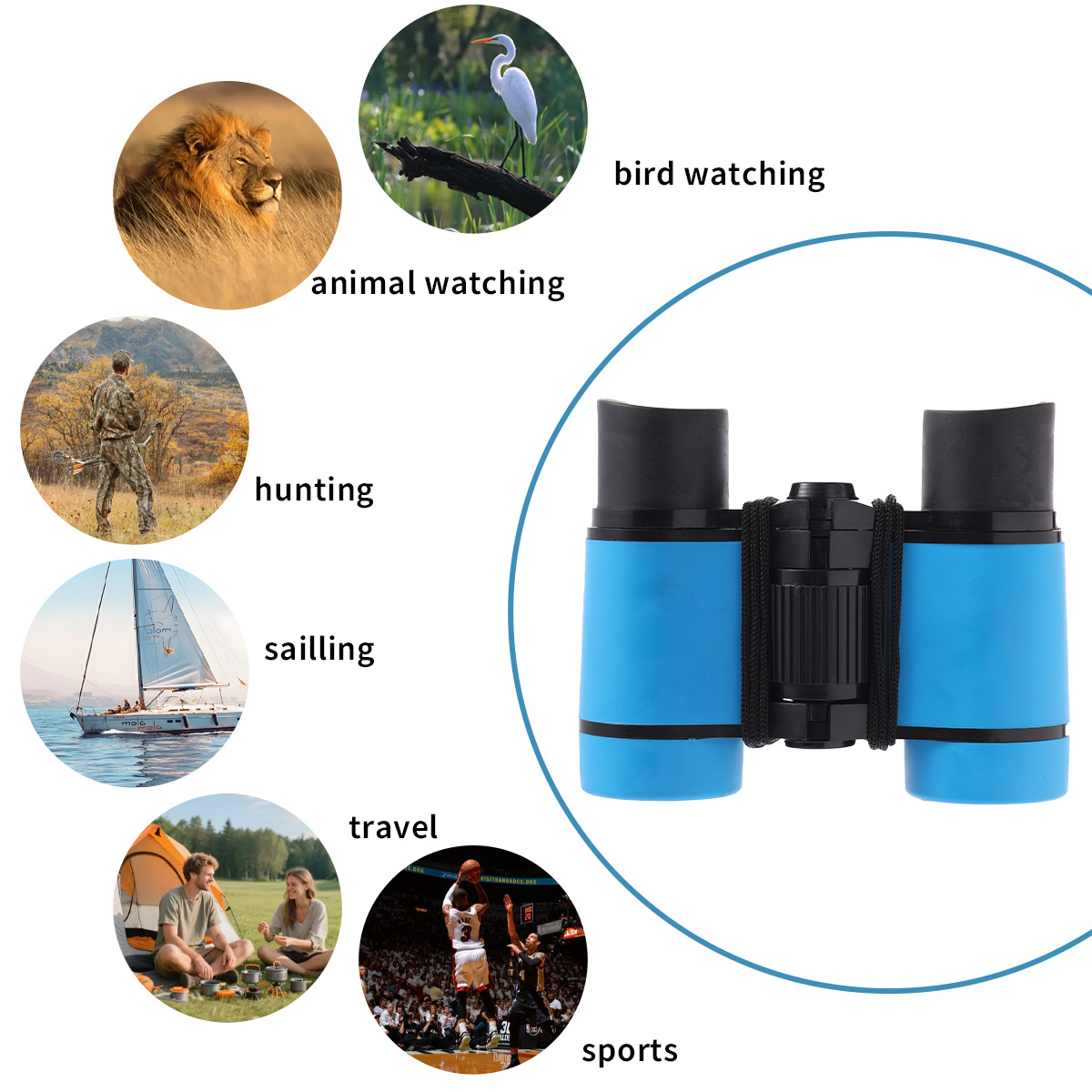 Çocuklar için dürbün seti yaş  - Hunting Outdoor Boys incelemesi ve fiyatı