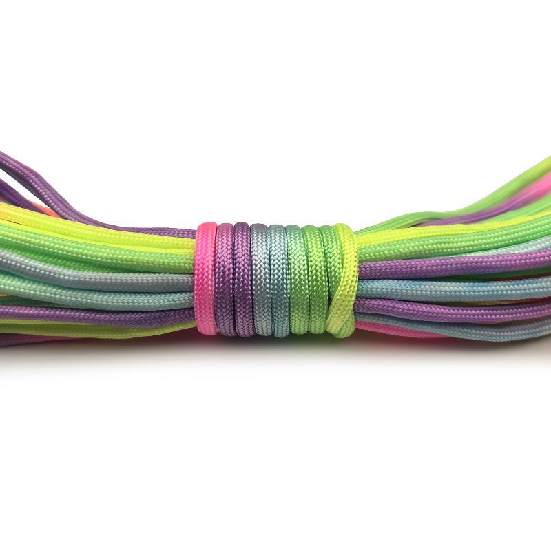 2mm/3mm/4mm Gökkuşağı Paracord - Paracord Survival Bracelet incelemesi ve fiyatı