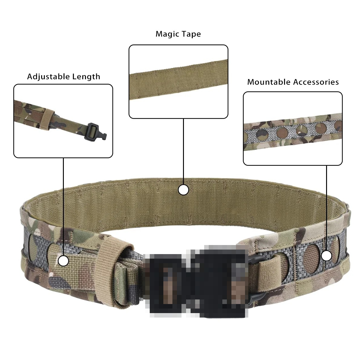 Taktik Bel Kemeri Bison Kemer  - Hunting Outdoor Store incelemesi ve fiyatı