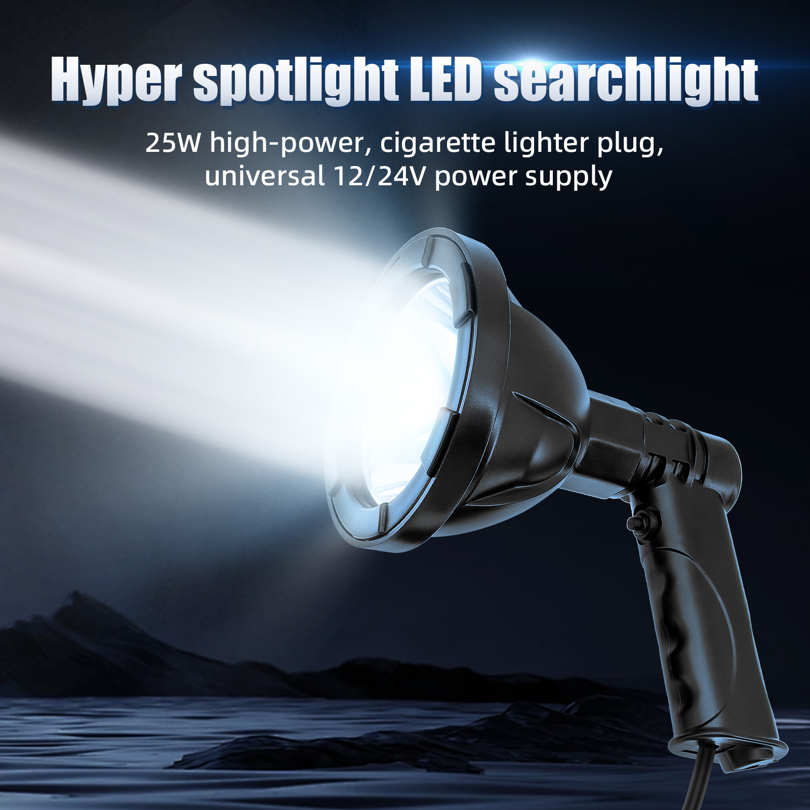 100W 4 inç Yüksek Güçlü El Tip - Outdoor Hunting Vehicle incelemesi ve fiyatı
