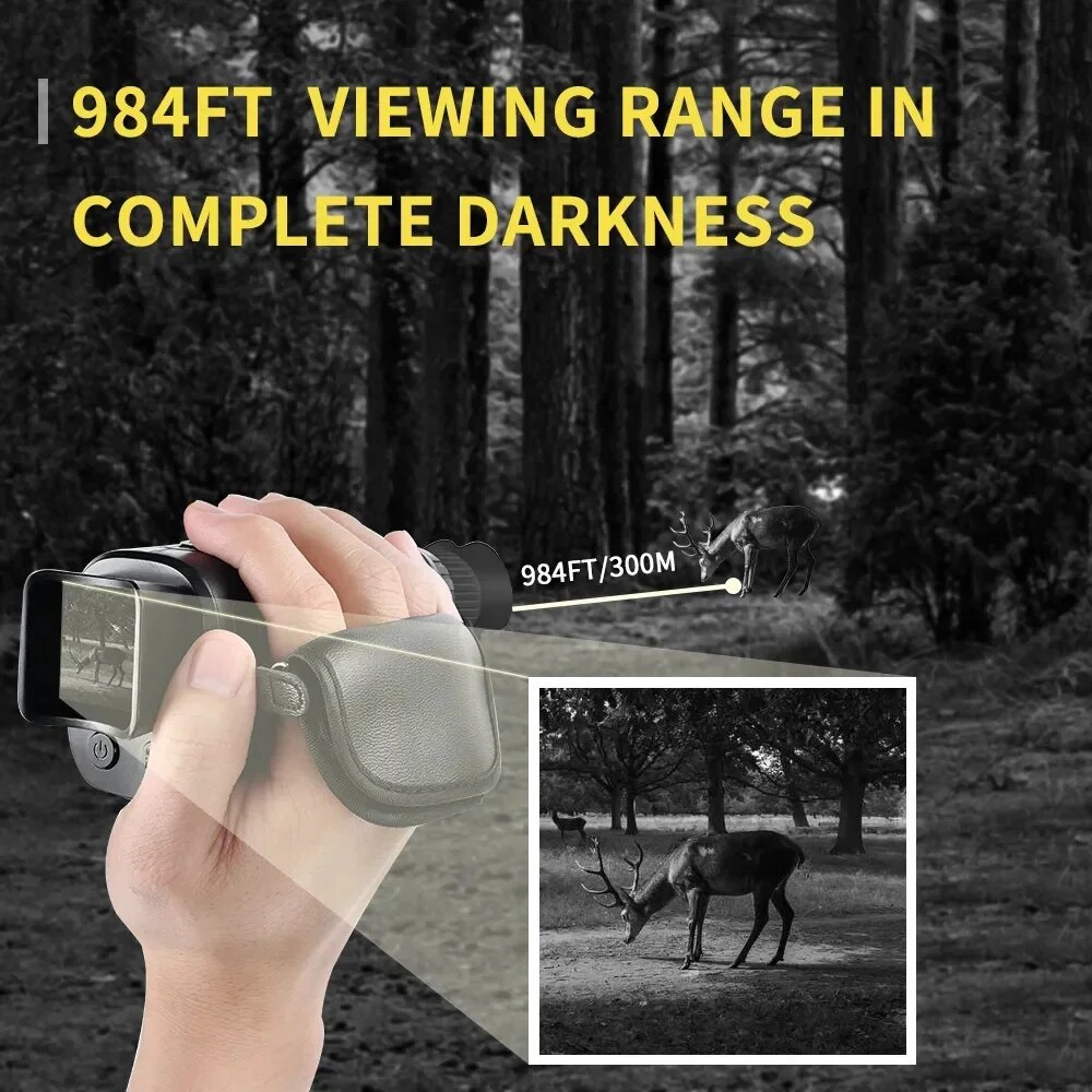 Monoküler Gece Görüş Cihazı 10 - Outdoor Hunting Digital Night Vision incelemesi ve fiyatı