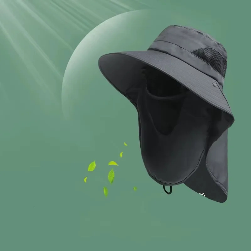 Yaz güneş şapkaları UV Koruma  - Mens Outdoor Hunting Hats incelemesi ve fiyatı