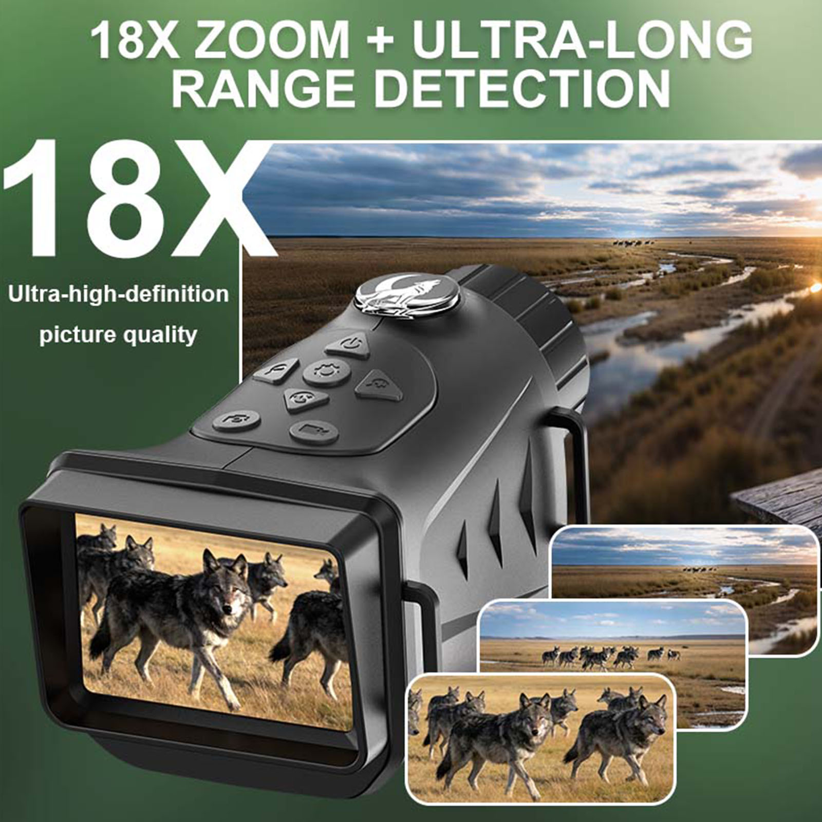 4K Kızılötesi Gece Görüş Cihaz - Outdoor Hunting Digital Night Vision incelemesi ve fiyatı