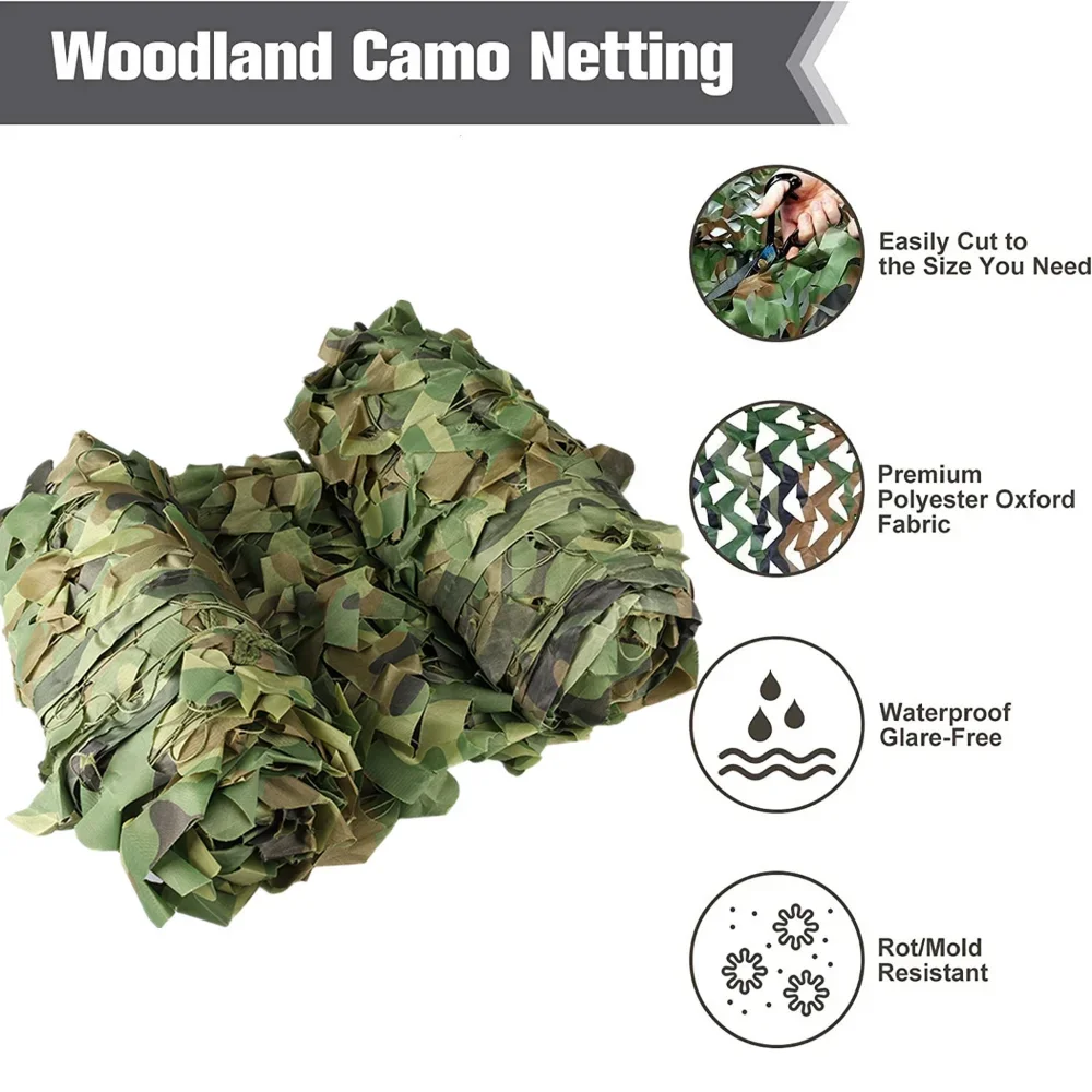 Woodland Kamuflaj Netleştirme  - Outdoor Hunting Tent incelemesi ve fiyatı