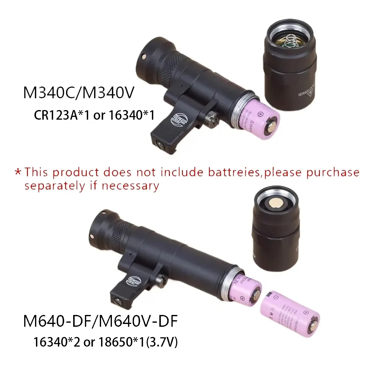 Surefir M600 M340 DF M640 SF E - Hunting Outdoor Store incelemesi ve fiyatı