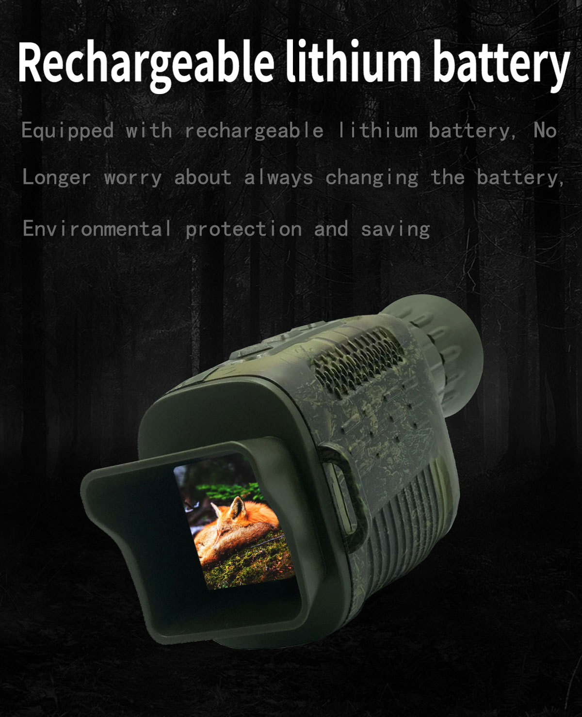 Kamp Termal Olmayan Görüntülem - Outdoor Hunting Digital Night Vision incelemesi ve fiyatı